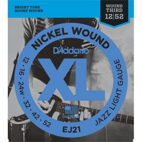 D'Addario EJ21 Nickel Round Wound