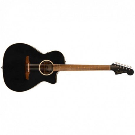 Fender Newporter Special, Pau Ferro Fingerboard, Matte Black w bag