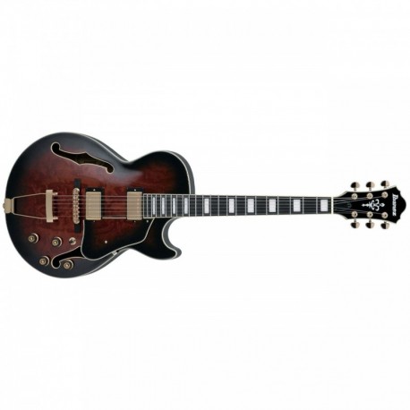 Ibanez AG95QA DBS Dark Brown Sunburst